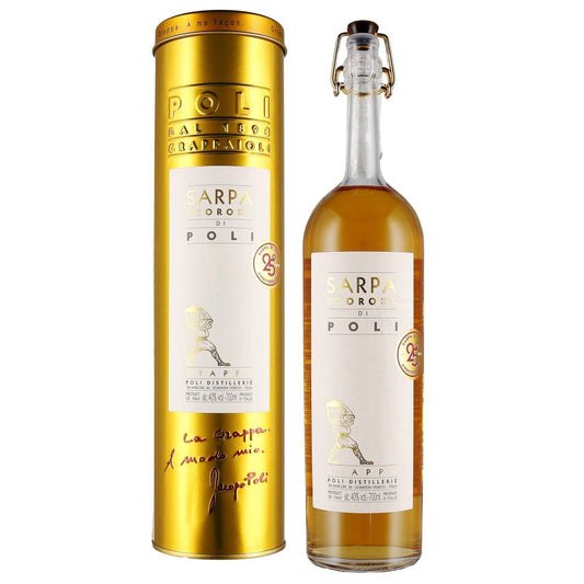Grappa Sarpa Oro Poli