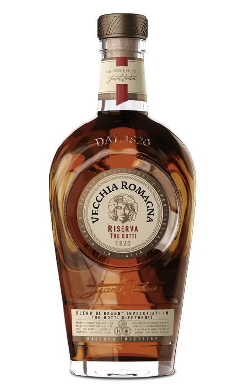 Brandy Vecchia Romagna Tre Botti