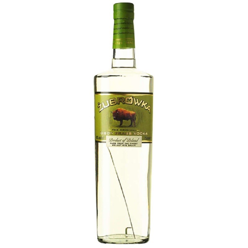 Vodka Zubrowka Bison Grass  Litro